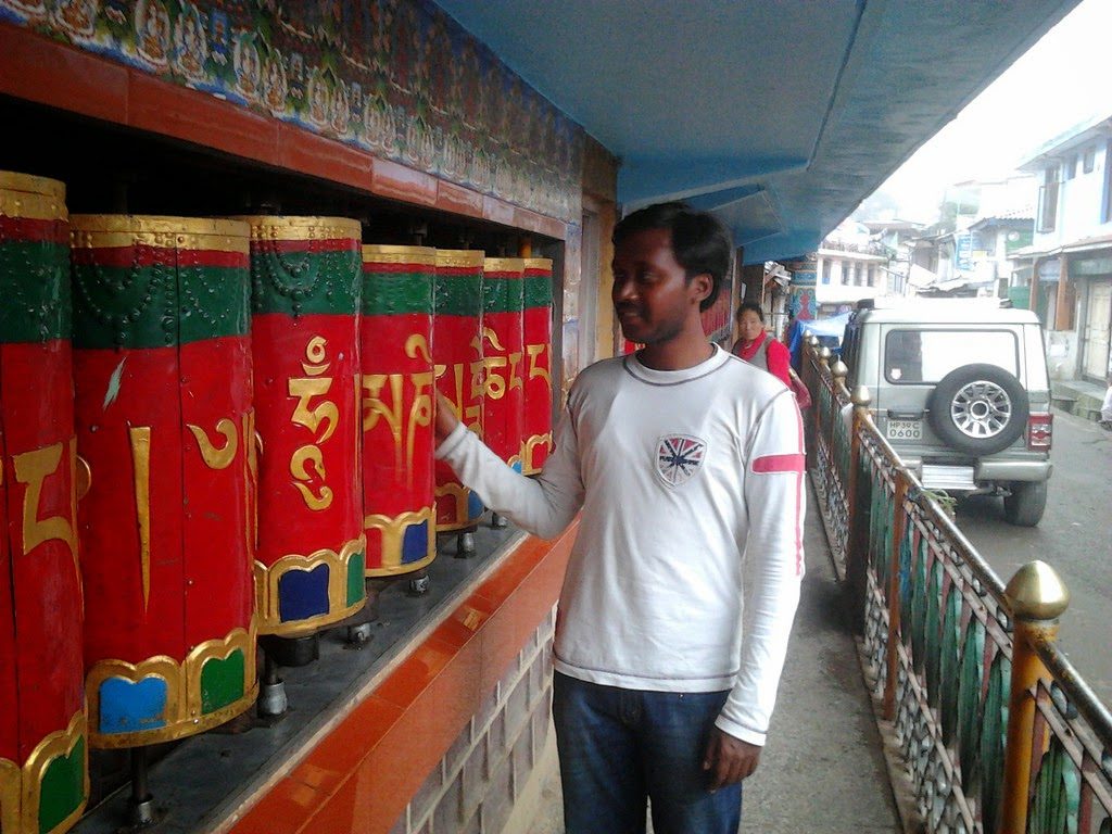 Prayer wheels McLeod Ganj