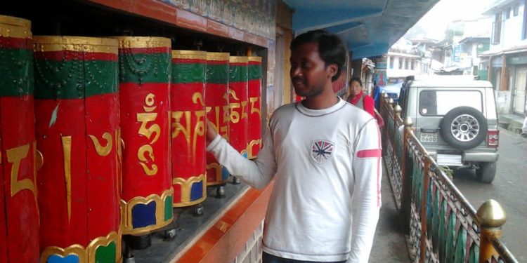 Prayer wheels McLeod Ganj