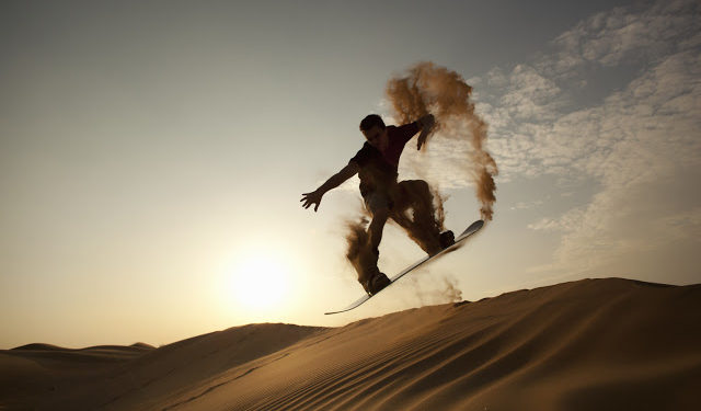 Sandboarding