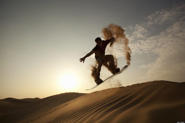 Sandboarding