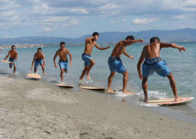 Adventure in water sports
