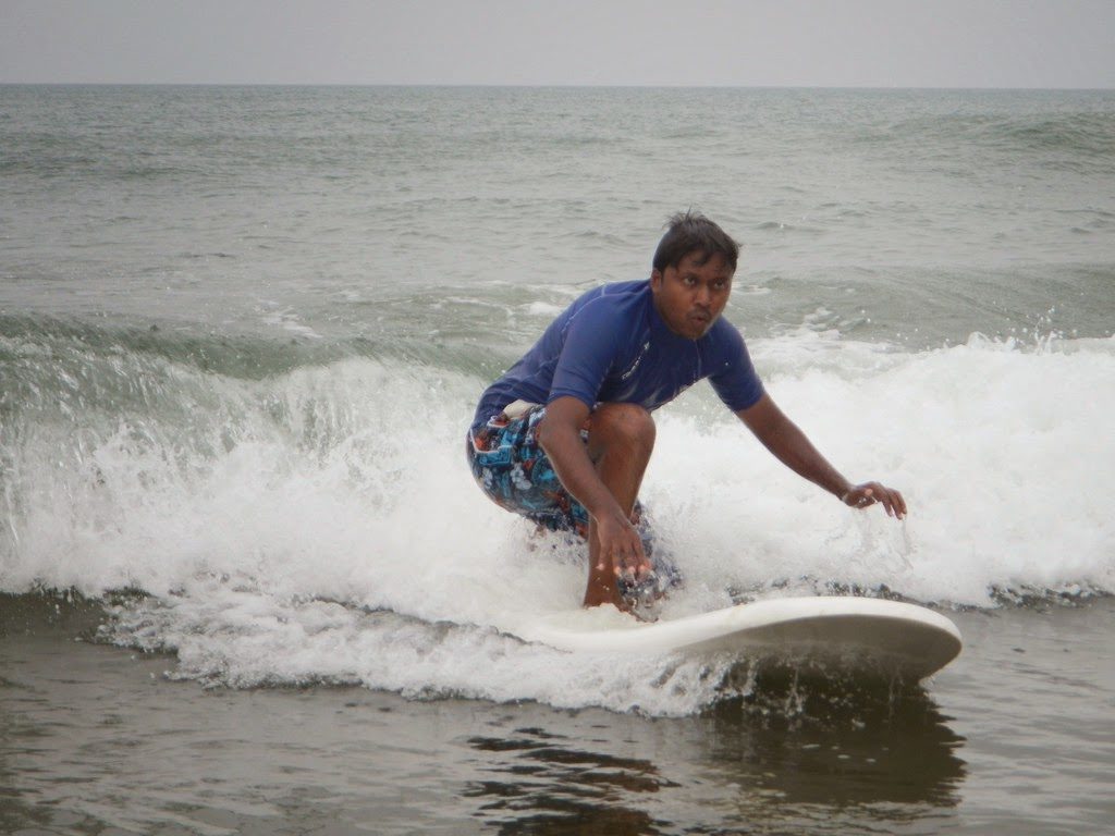 Surfer Hitesh Kumar