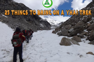 Guide to things to bring for a trek